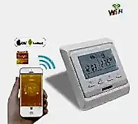 Терморегулятор для теплого пола Е-51 белый Wi-Fi